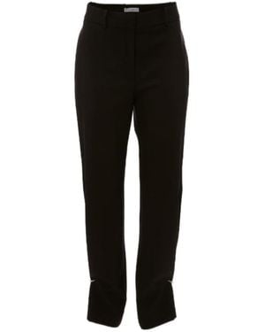 JW Anderson Jw Anderson Ring Detailed Pants - Black