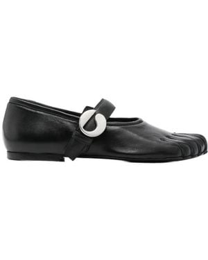 Coperni Five-Toe Ballet Flat - Black