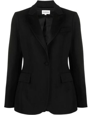 P.A.R.O.S.H. P.A.R.O..H. Liliuxy Single-Breasted Blazer - Black