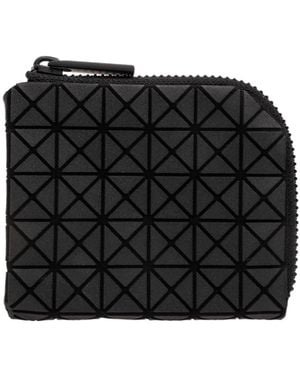 Issey Miyake Clam Geometric-Panelled Wallet - Black