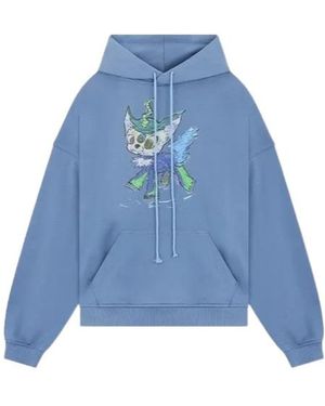 we11done Long Sleeve Sweatshirt - Blue