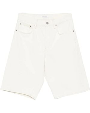 sunflower Belt Loop Shorts - White