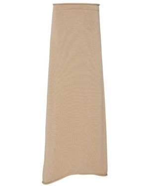 The Row Calista Asymmetrical Skirt - Natural