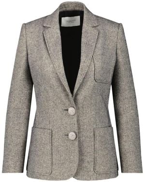 Giambattista Valli Single-Breasted Blazer - Grey