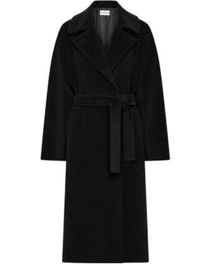 Marella Long-Sleeved Coat - Black