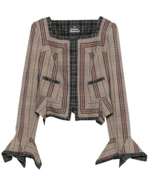 Vivienne Westwood Square Neck Jacket - Gray
