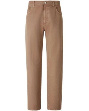 Pt Pantaloni Belt Loop Jeans - Natural