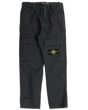 Stone Island Cargo Pants - Black