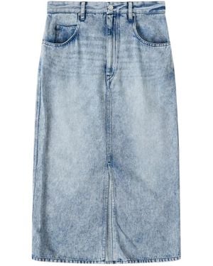 Isabel Marant Denim Skirt - Blue