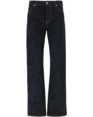 Fendi Straight-Leg Slim Fit Jeans - Blue