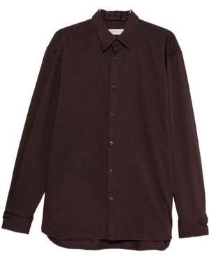 Dries Van Noten Long Sleeve Shirt - Purple