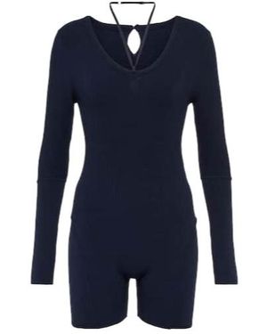 Jacquemus La Combinaison Cielo Playsuit - Blue