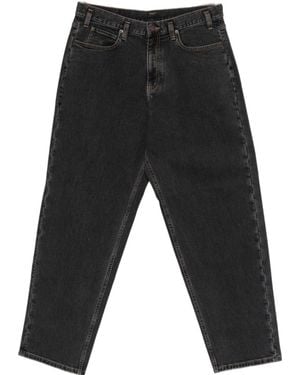 Emporio Armani Faded Denim Trousers - Black