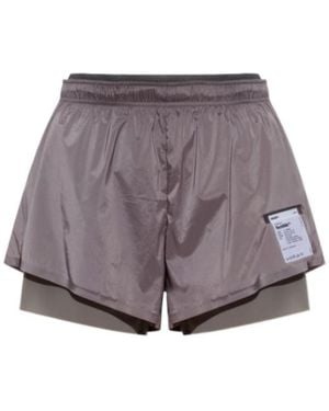 Satisfy Techsilk 3 Running Performance Shorts - Purple