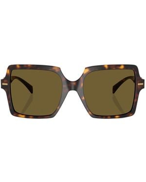 Versace Medusa Head Square-Frame Sunglasses - Green