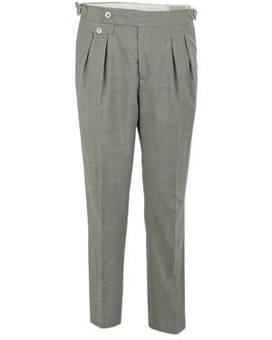 Brunello Cucinelli Pleated Casual Trousers - Grey