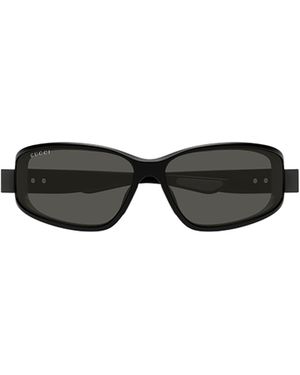 Gucci Eyewear Geometric Shape Sunglasses - White