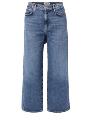 Agolde Harper Cropped Jeans - Blue
