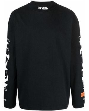Heron Preston Long-Sleeved Jumper - Black