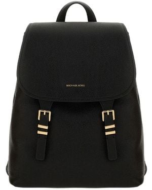 MICHAEL Michael Kors Pebbled Leather Backpack - Black