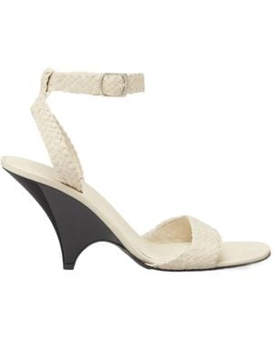 Loro Piana Eva Sandal - White