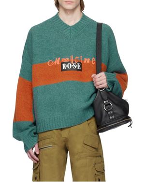 Martine Rose Oversized Jumper - Green
