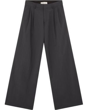 ERL Casual Trousers With Belt Loops - Grey