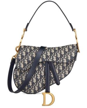 Dior Saddle Messenger Bag - White