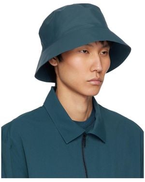 Veilance Waterproof Bucket Hat - Blue