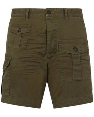 DSquared² Cargo Shorts - Green