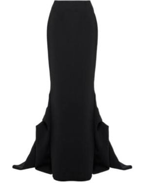 Maticevski Tuberose Maxi Skirt - Black