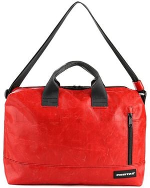 Freitag Logo Shoulder Bag - Red