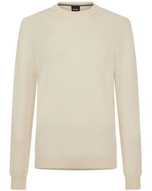 BOSS Knitted Top - White