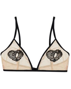 DSquared² Embroidery Bra - Natural