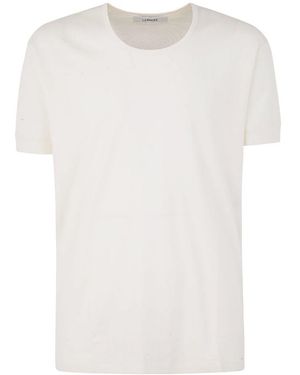 Lemaire Short-Sleeved Crewneck T-Shirt - White