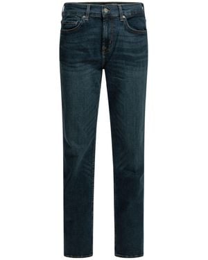 7 For All Mankind Straight Fit Jeans - Blue