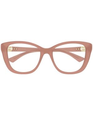 Gucci Cat-Eye Eyeglasses - Pink