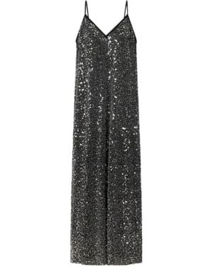 Isabel Marant Nevana Sequin-Embellished Maxi Dress - Black