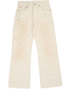 Acne Studios 2021 Regular Fit Jeans - White