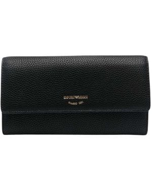 Emporio Armani Long Wallet - Black
