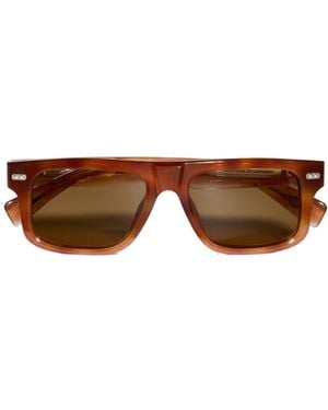 Brunello Cucinelli Full-Rim Sunglasses - Brown