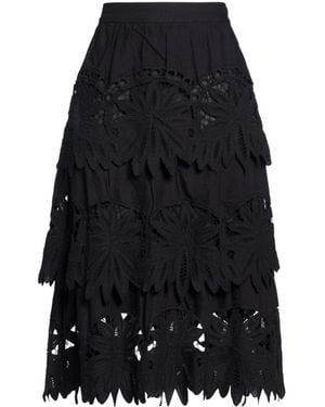 FARM Rio Solid Colour Cut-Out Dress - Black