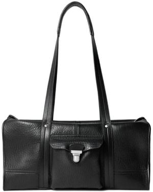 Lemaire Pocket Shoulder Bag - Black