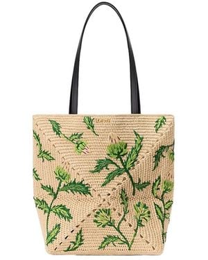Loewe Medium Puzzle Fold Tote Bag - Metallic