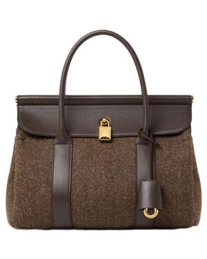 Loro Piana Loom L25 Handbag - Brown