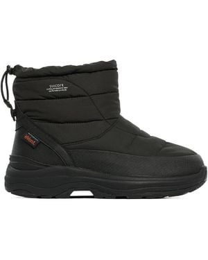 Suicoke Bower Padded Round Toe Snow Boots - Black
