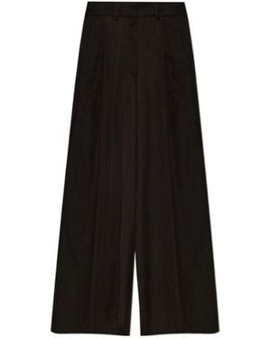 Dries Van Noten Belt-Loop Dress Trousers - Black