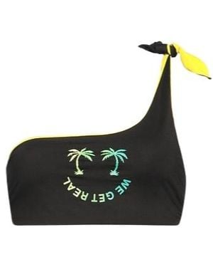 DIESEL Oneshoulder Twotone Bikini - Black