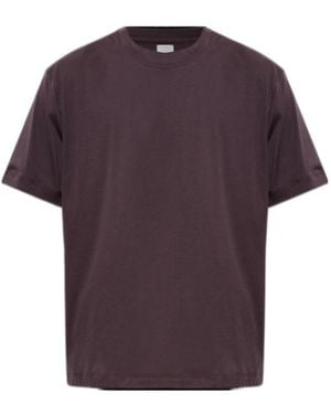 Eleventy Relaxed Crew-Neck T-Shirt - Purple