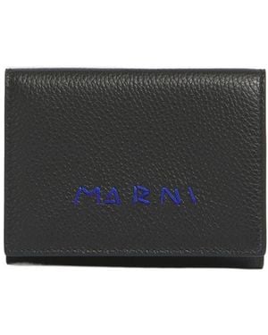 Marni Trifold Wallet - Black